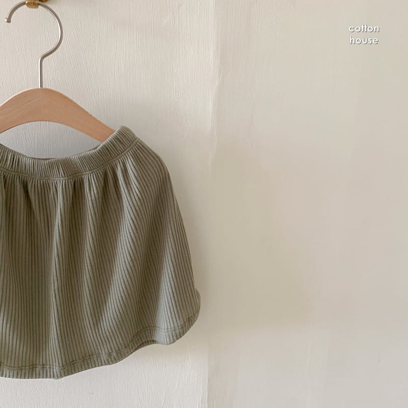 COTTON HOUSE - Korean Children Fashion - #Kfashion4kids - Rip Skirt - 5