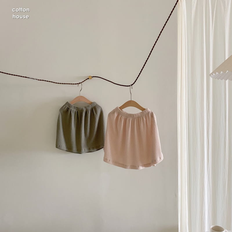 COTTON HOUSE - Korean Children Fashion - #Kfashion4kids - Rip Skirt - 7