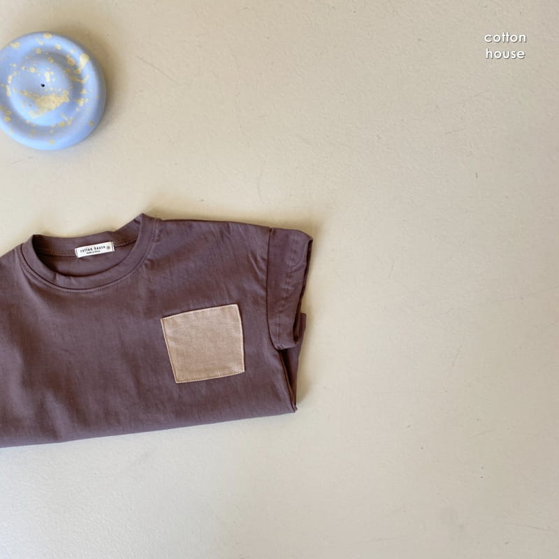 COTTON HOUSE - Korean Children Fashion - #Kfashion4kids - Pocket Point Tee - 11