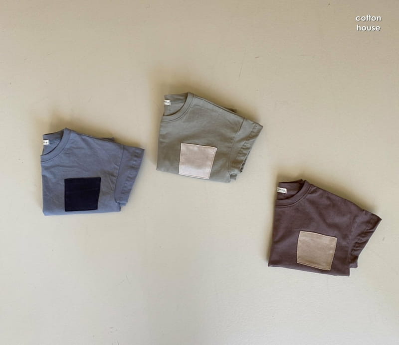 COTTON HOUSE - Korean Children Fashion - #Kfashion4kids - Pocket Point Tee - 3