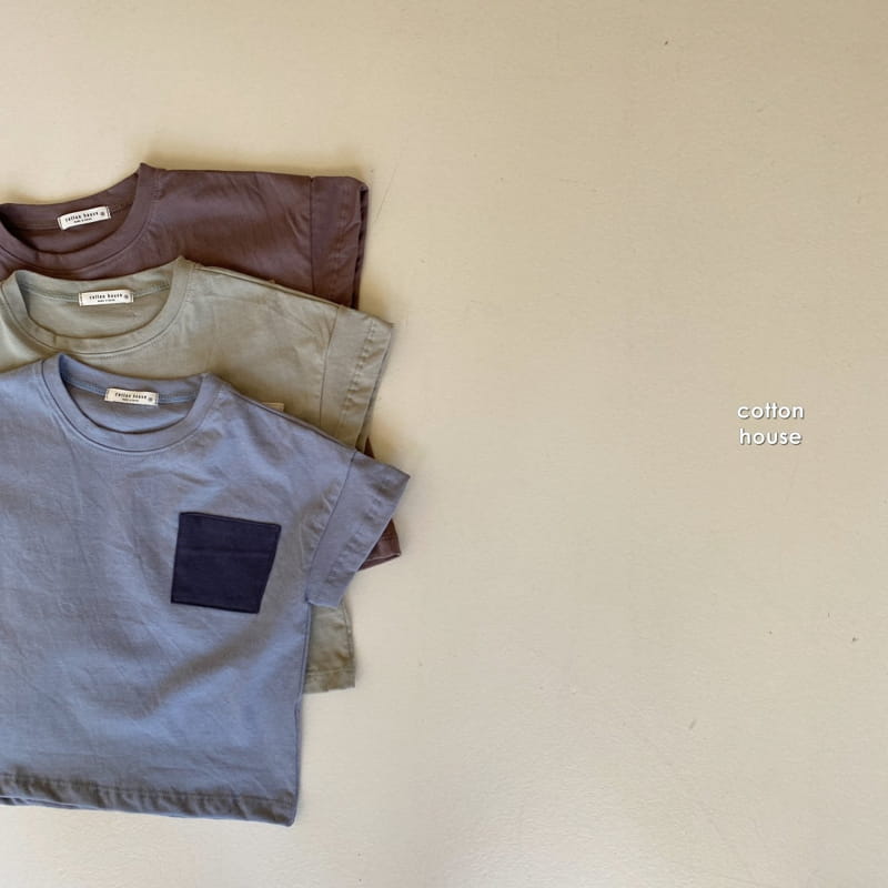 COTTON HOUSE - Korean Children Fashion - #Kfashion4kids - Pocket Point Tee - 4