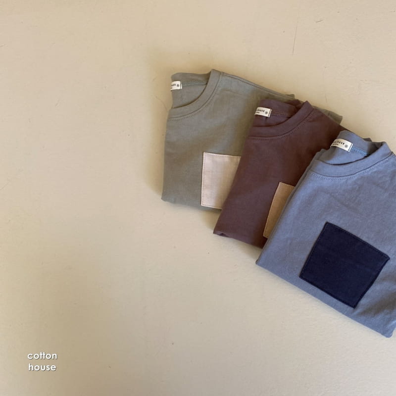 COTTON HOUSE - Korean Children Fashion - #Kfashion4kids - Pocket Point Tee - 5