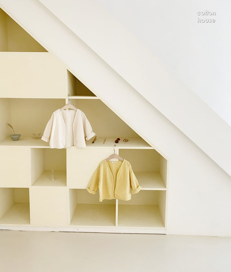COTTON HOUSE - Korean Children Fashion - #Kfashion4kids - Linen Cardigan - 10