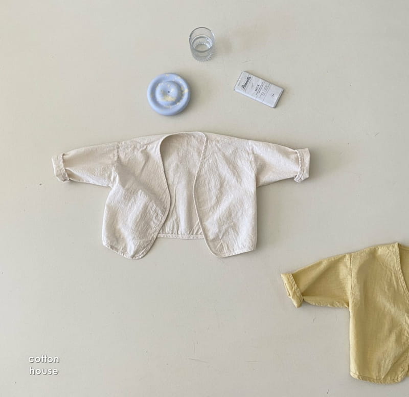 COTTON HOUSE - Korean Children Fashion - #Kfashion4kids - Linen Cardigan - 7
