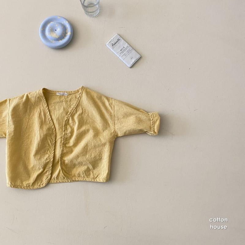 COTTON HOUSE - Korean Children Fashion - #Kfashion4kids - Linen Cardigan - 8