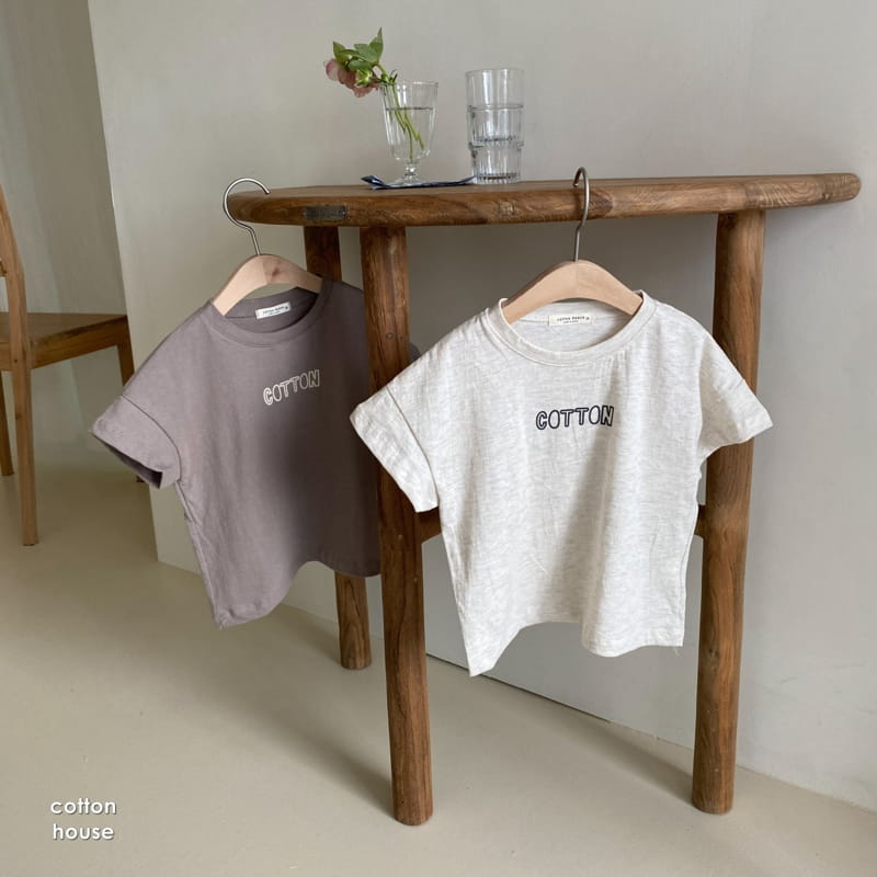 COTTON HOUSE - Korean Children Fashion - #Kfashion4kids - Cotton Paint Tee - 11