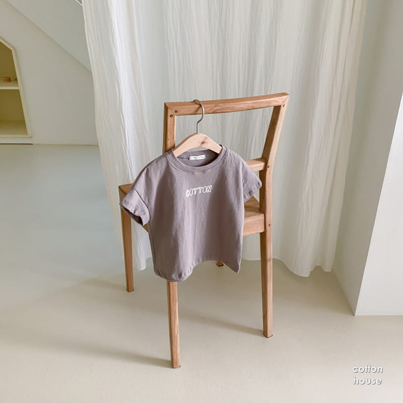 COTTON HOUSE - Korean Children Fashion - #Kfashion4kids - Cotton Paint Tee - 12