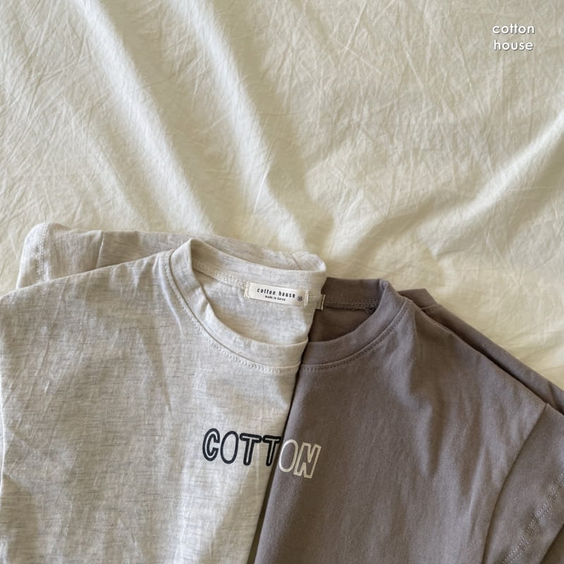 COTTON HOUSE - Korean Children Fashion - #Kfashion4kids - Cotton Paint Tee - 4