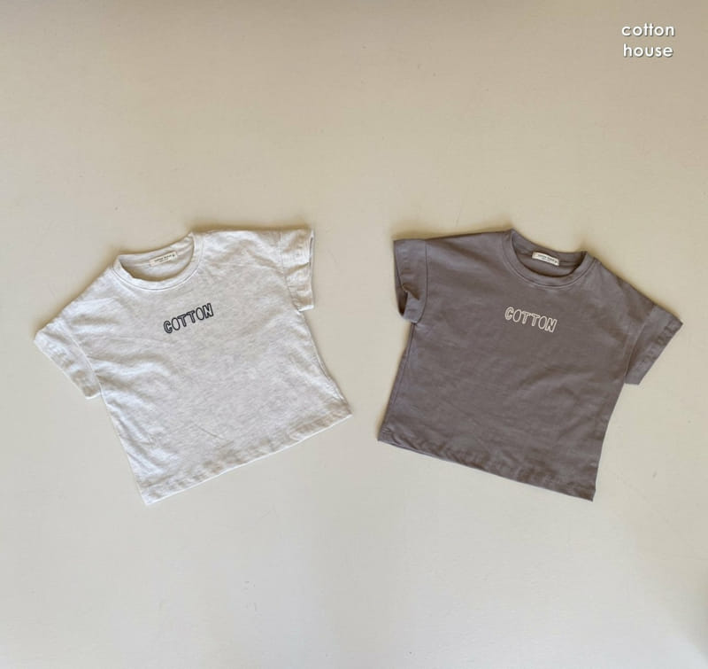 COTTON HOUSE - Korean Children Fashion - #Kfashion4kids - Cotton Paint Tee - 5