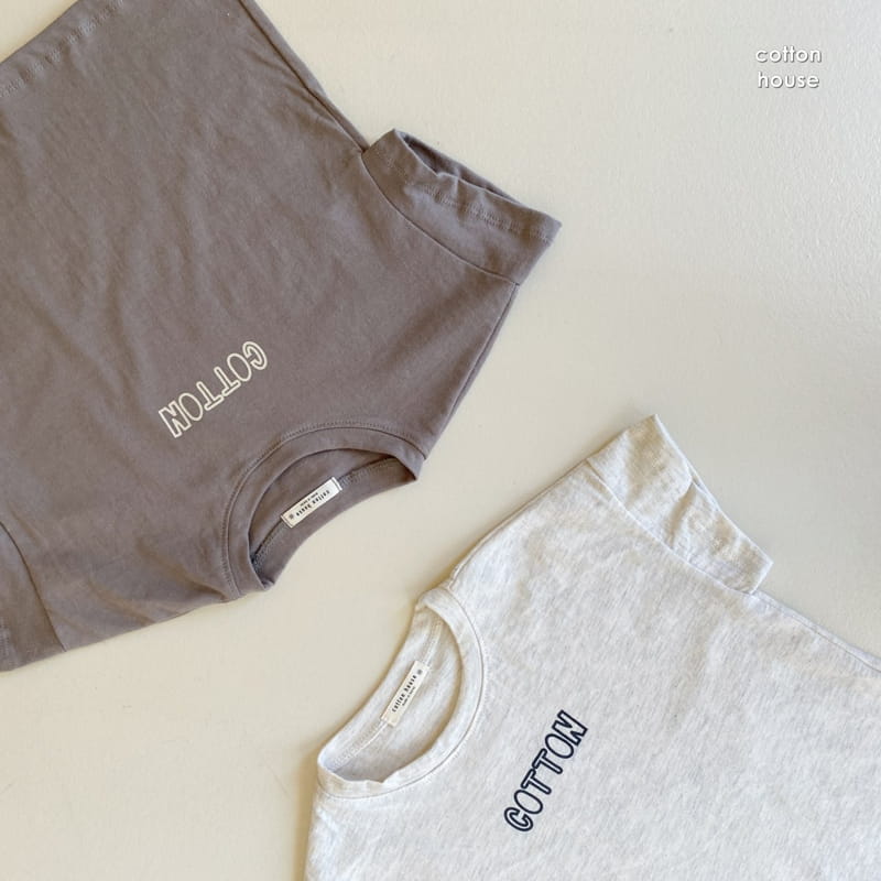 COTTON HOUSE - Korean Children Fashion - #Kfashion4kids - Cotton Paint Tee - 6