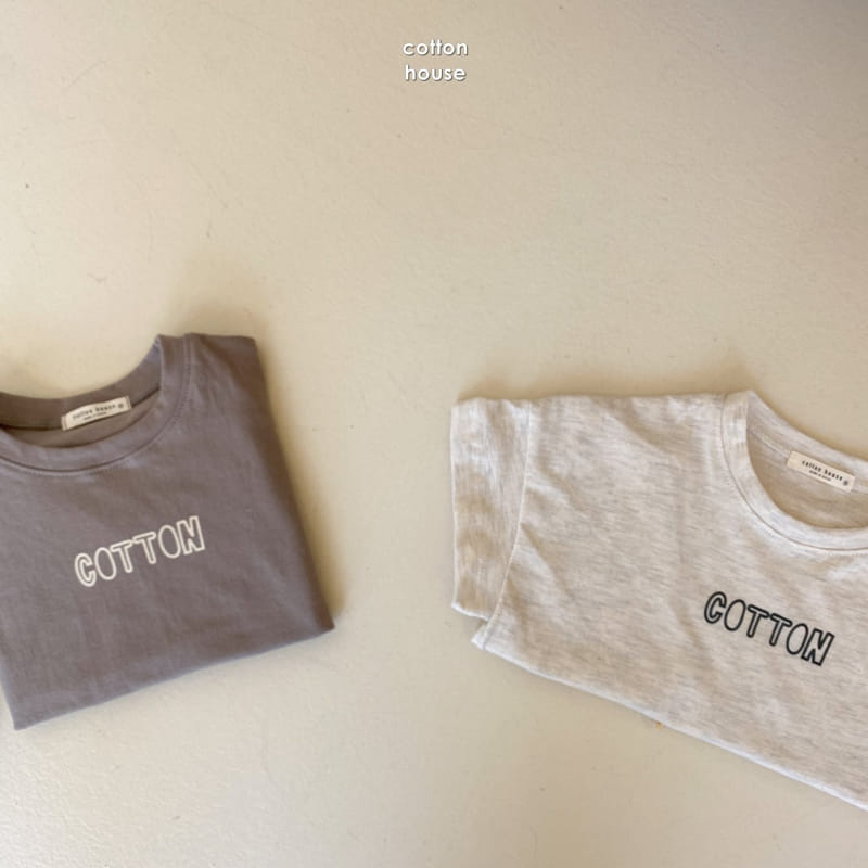 COTTON HOUSE - Korean Children Fashion - #Kfashion4kids - Cotton Paint Tee - 9