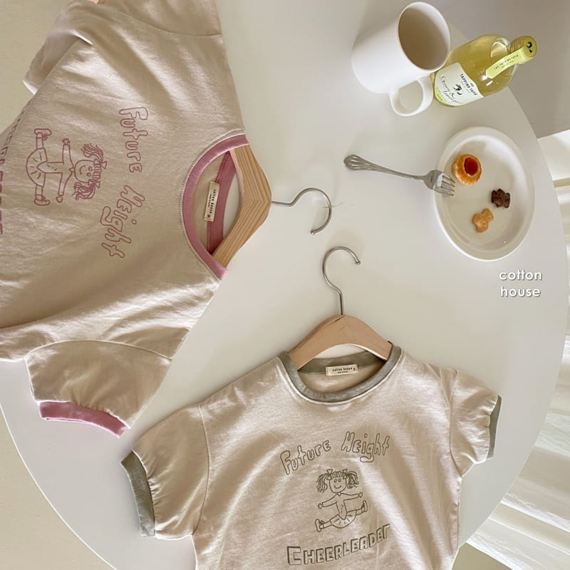 COTTON HOUSE - Korean Children Fashion - #Kfashion4kids - Ppi Ppi Color Tee - 10