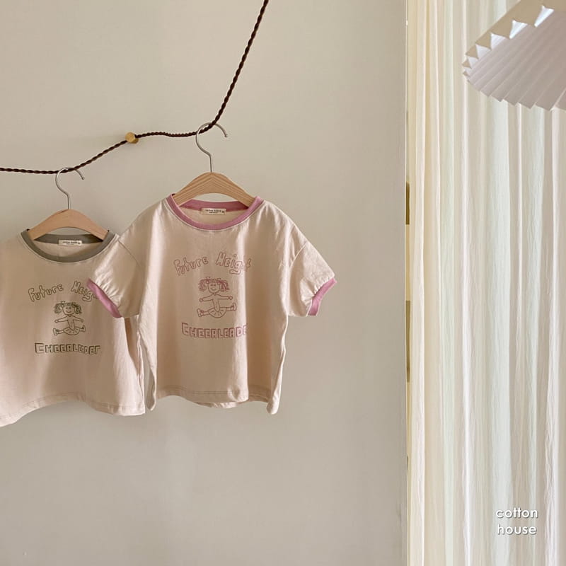COTTON HOUSE - Korean Children Fashion - #Kfashion4kids - Ppi Ppi Color Tee - 5