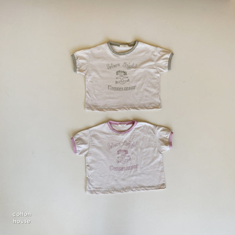 COTTON HOUSE - Korean Children Fashion - #Kfashion4kids - Ppi Ppi Color Tee - 7