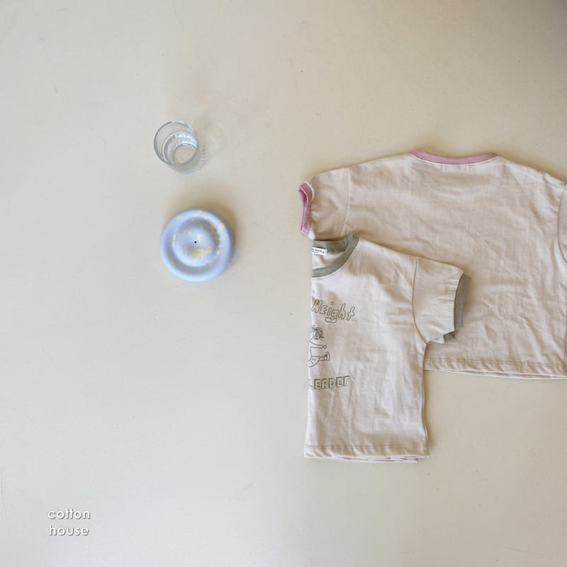 COTTON HOUSE - Korean Children Fashion - #Kfashion4kids - Ppi Ppi Color Tee - 8