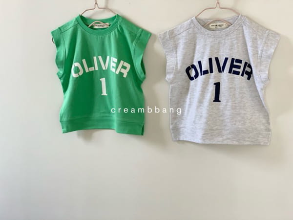 CREAM BBANG - Korean Children Fashion - #Kfashion4kids - Oliva Sleeveless - 3