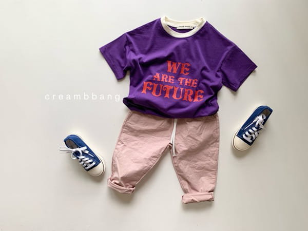 CREAM BBANG - Korean Children Fashion - #Kfashion4kids - Picnic Simple Pants - 7
