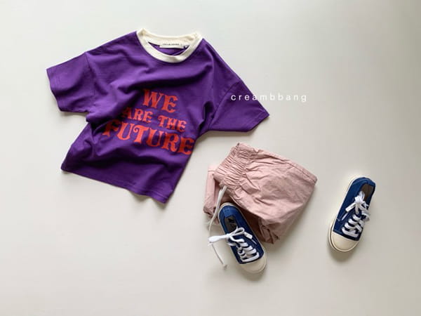 CREAM BBANG - Korean Children Fashion - #Kfashion4kids - Future Airy Color Tee - 10