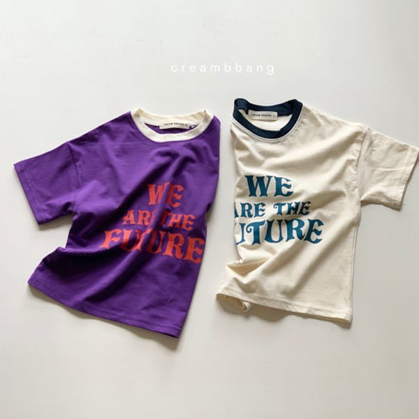 CREAM BBANG - Korean Children Fashion - #Kfashion4kids - Future Airy Color Tee - 2