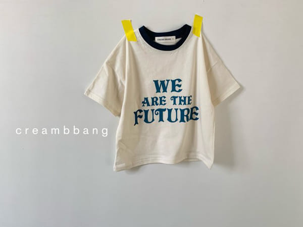 CREAM BBANG - Korean Children Fashion - #Kfashion4kids - Future Airy Color Tee - 7