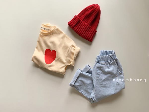 CREAM BBANG - Korean Children Fashion - #Kfashion4kids - Ice Denim Vintage Baggy Jeans - 11