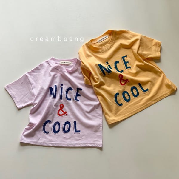 CREAM BBANG - Korean Children Fashion - #Kfashion4kids - Nice Short Sleeves Tee - 2