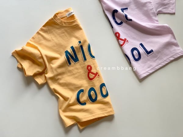CREAM BBANG - Korean Children Fashion - #Kfashion4kids - Nice Short Sleeves Tee - 3