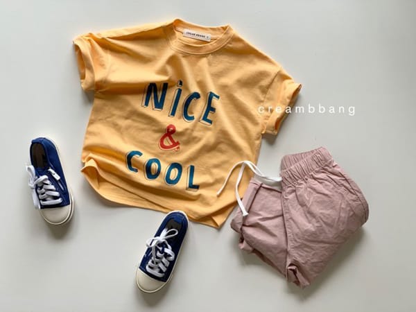 CREAM BBANG - Korean Children Fashion - #Kfashion4kids - Nice Short Sleeves Tee - 9