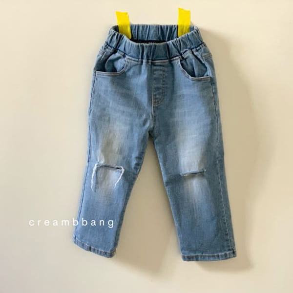 CREAM BBANG - Korean Children Fashion - #Kfashion4kids - Vintage Skinny Jeans - 2