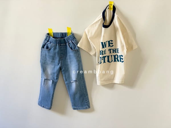 CREAM BBANG - Korean Children Fashion - #Kfashion4kids - Vintage Skinny Jeans - 3