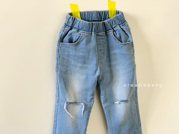 CREAM BBANG - Korean Children Fashion - #Kfashion4kids - Vintage Skinny Jeans - 4