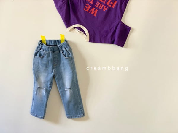 CREAM BBANG - Korean Children Fashion - #Kfashion4kids - Vintage Skinny Jeans - 8