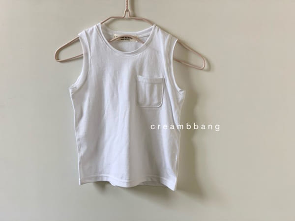 CREAM BBANG - Korean Children Fashion - #Kfashion4kids - Pocket Deggi Sleeveless - 4
