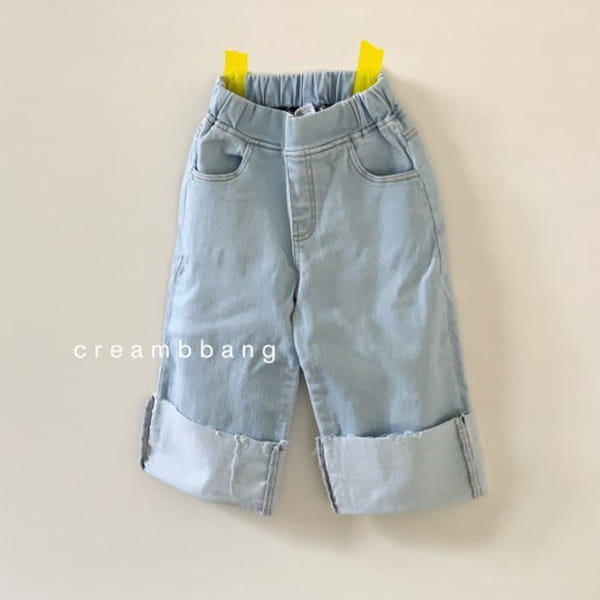 CREAM BBANG - Korean Children Fashion - #Kfashion4kids - Ice Capri Roll-up Wide Pants - 2
