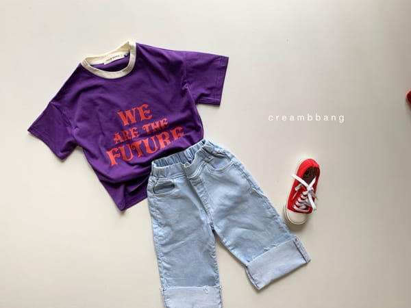 CREAM BBANG - Korean Children Fashion - #Kfashion4kids - Ice Capri Roll-up Wide Pants - 7