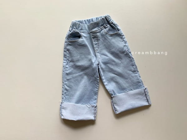CREAM BBANG - Korean Children Fashion - #Kfashion4kids - Ice Capri Roll-up Wide Pants - 9