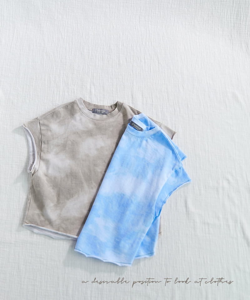 CREAMCOK - Korean Children Fashion - #Kfashion4kids - Paints Cumulus Tee - 11