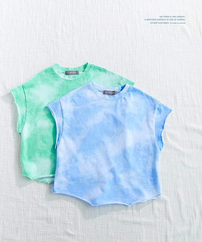 CREAMCOK - Korean Children Fashion - #Kfashion4kids - Paints Cumulus Tee - 8