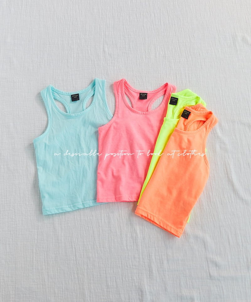 CREAMCOK - Korean Children Fashion - #Kfashion4kids - Retro Mango Sleeveless - 10