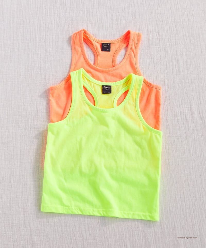 CREAMCOK - Korean Children Fashion - #Kfashion4kids - Retro Mango Sleeveless - 5