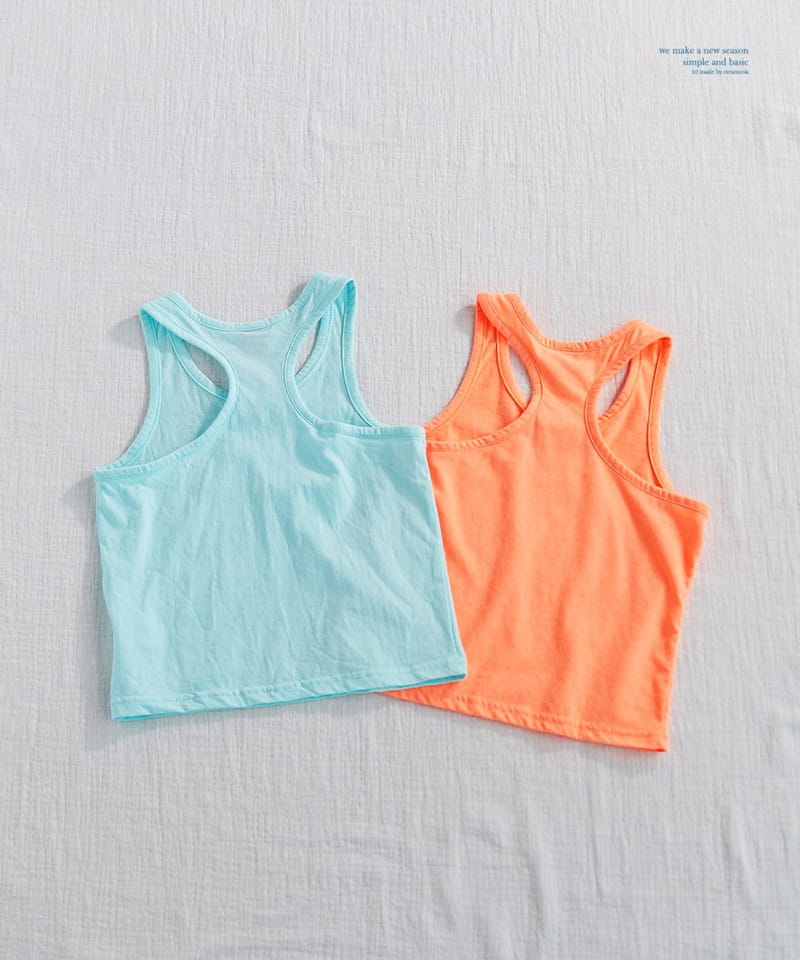 CREAMCOK - Korean Children Fashion - #Kfashion4kids - Retro Mango Sleeveless - 8