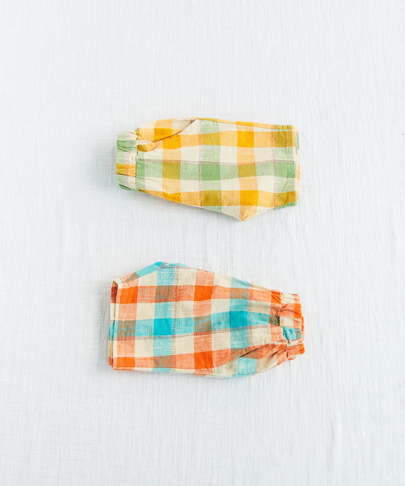 CREAMCOK - Korean Children Fashion - #Kfashion4kids - Candy Pang Check Shorts - 3