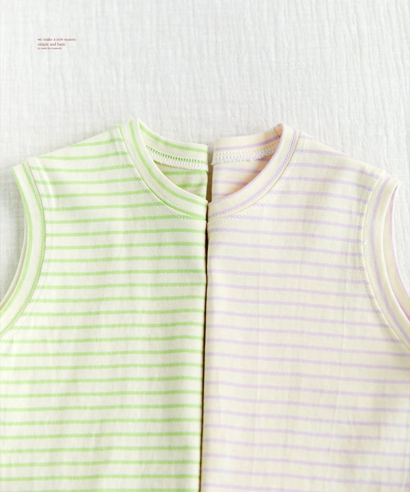 CREAMCOK - Korean Children Fashion - #Kfashion4kids - Wonderful Line Sleeveless - 11