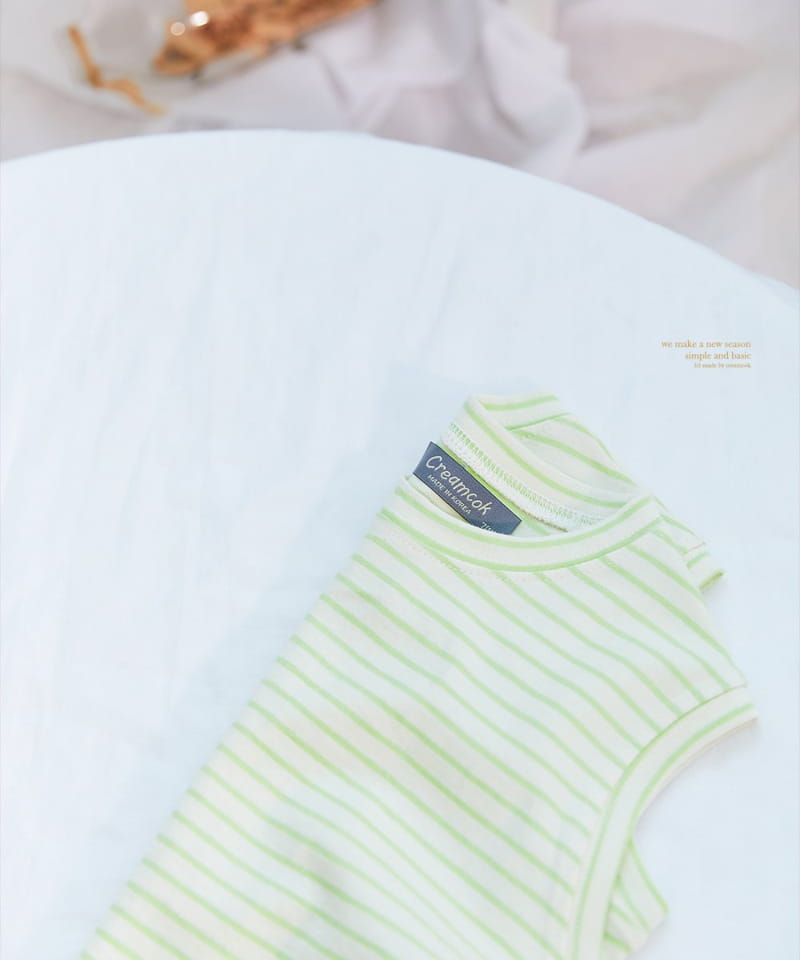 CREAMCOK - Korean Children Fashion - #Kfashion4kids - Wonderful Line Sleeveless - 8