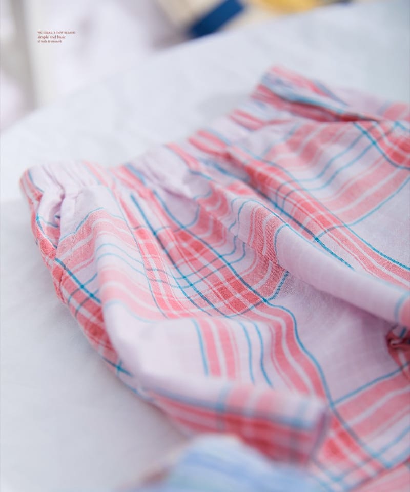 CREAMCOK - Korean Children Fashion - #Kfashion4kids - Urban Check Shorts - 11