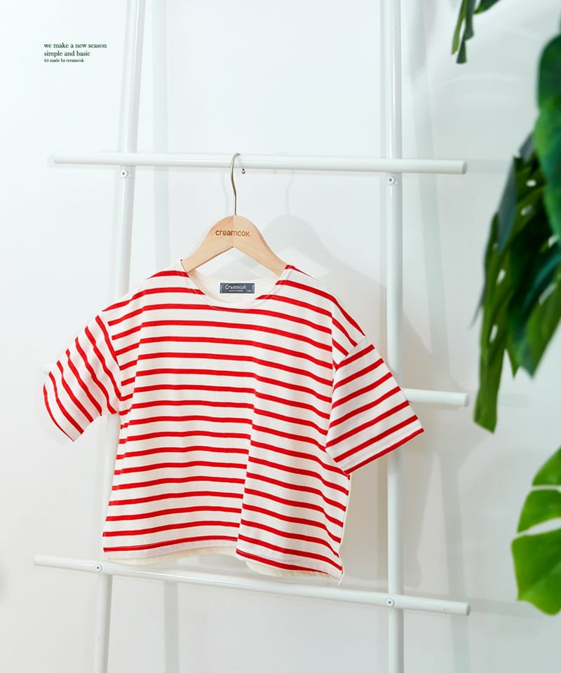 CREAMCOK - Korean Children Fashion - #Kfashion4kids - So Much Stripes Tee - 10