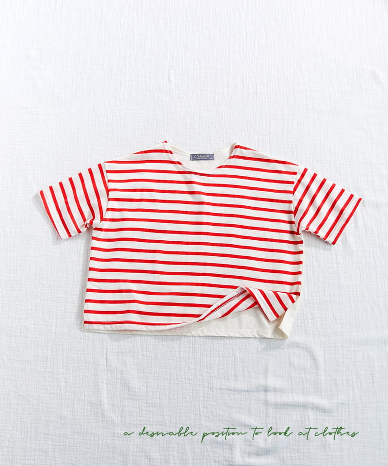 CREAMCOK - Korean Children Fashion - #Kfashion4kids - So Much Stripes Tee - 11