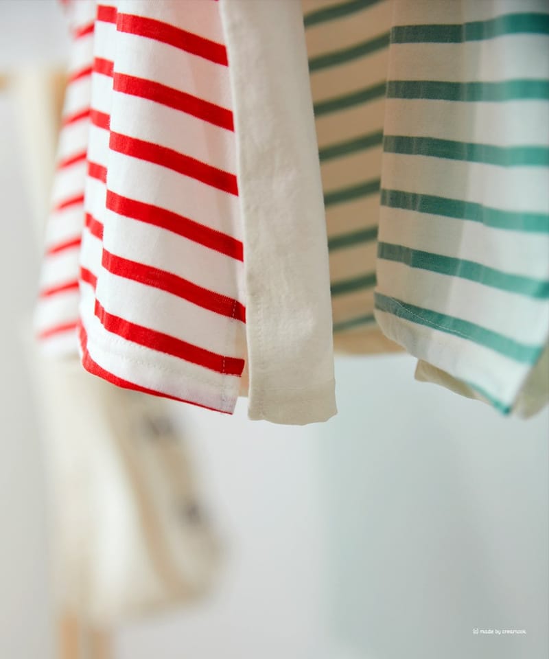 CREAMCOK - Korean Children Fashion - #Kfashion4kids - So Much Stripes Tee - 7
