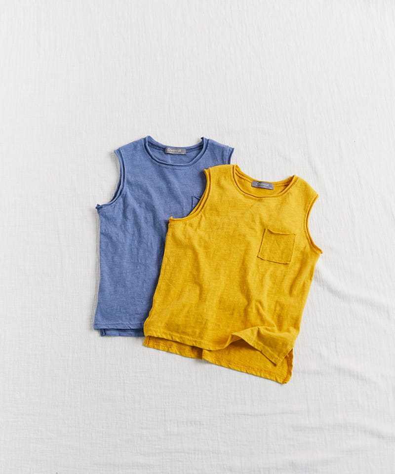 CREAMCOK - Korean Children Fashion - #Kfashion4kids - Slab Sleeveless - 2