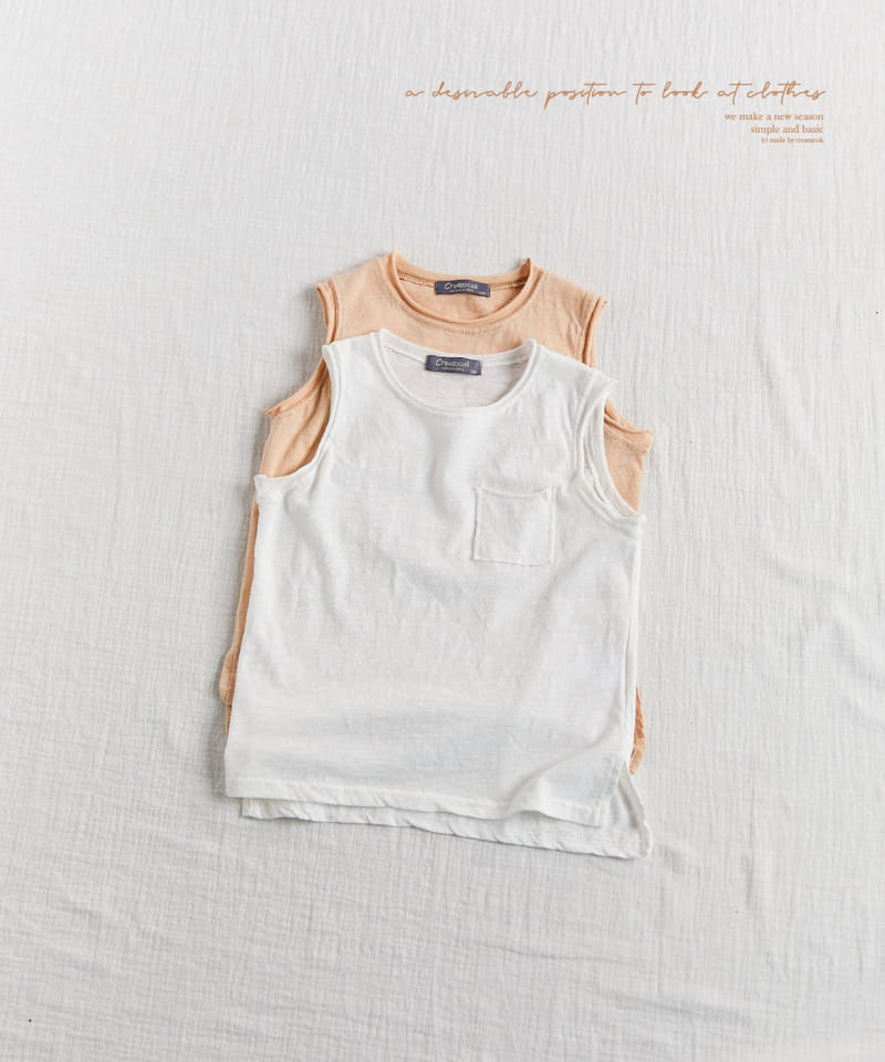 CREAMCOK - Korean Children Fashion - #Kfashion4kids - Slab Sleeveless - 4